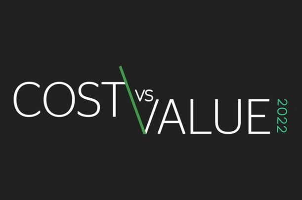 Cost vs Value 2022