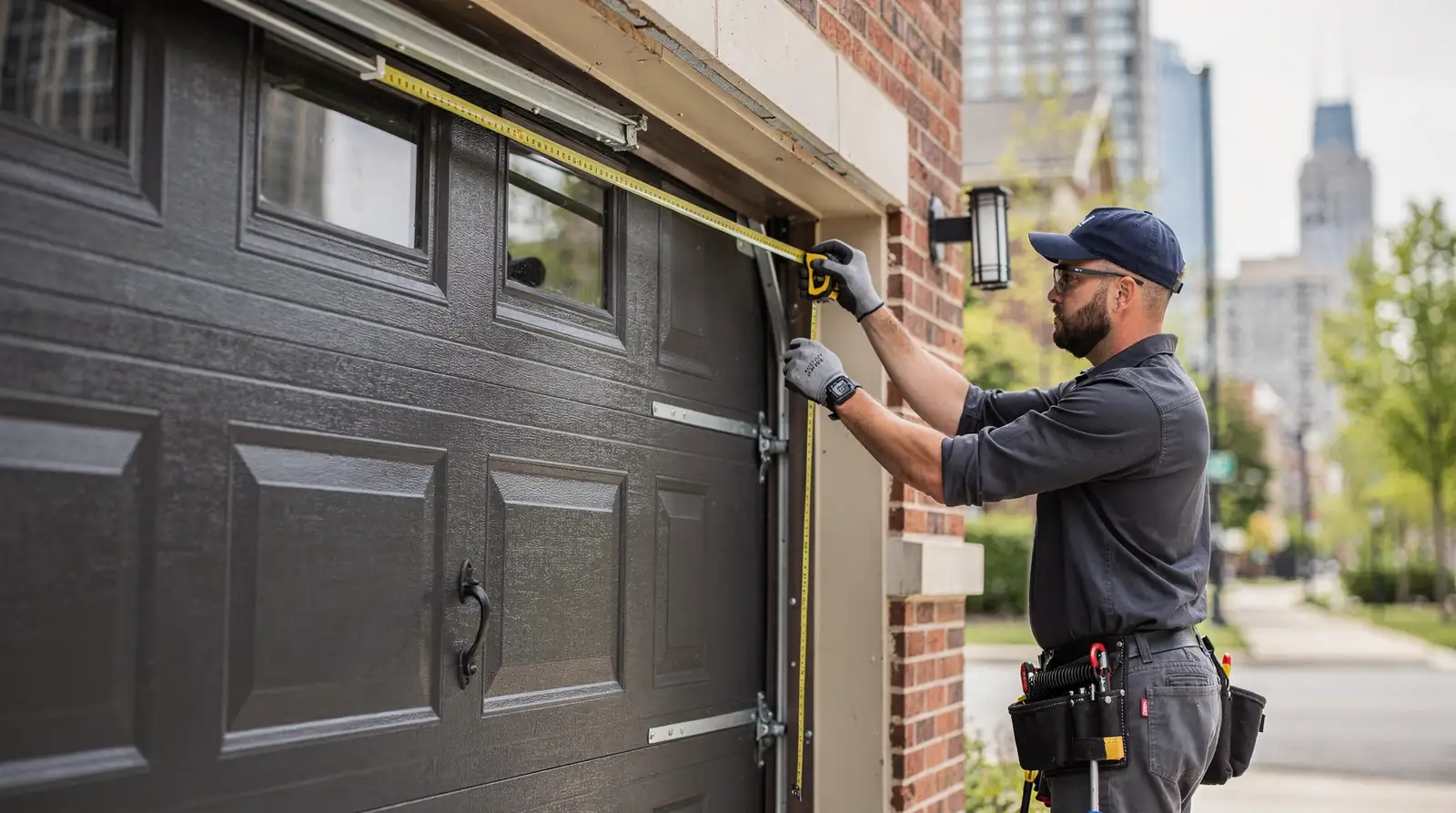Carriage-style doors, favored for Chicago's historic homes, can cost around $6,200 due to construction