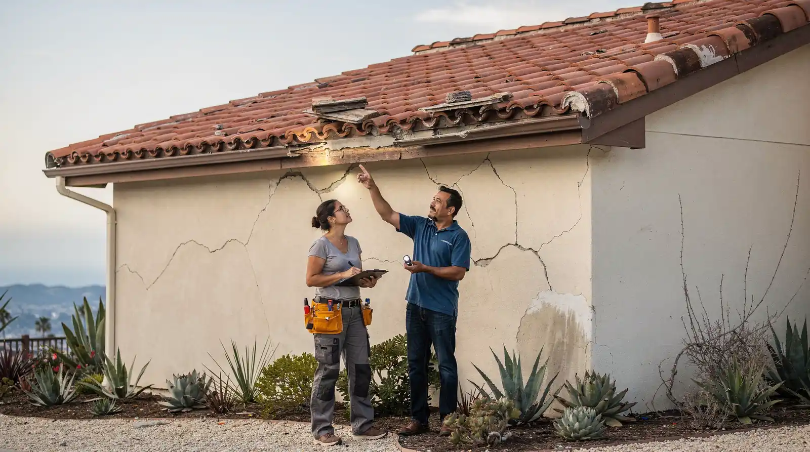 Broken springs are a common emergency repair issue for Santa Barbara garage doors.; Worn-out rollers