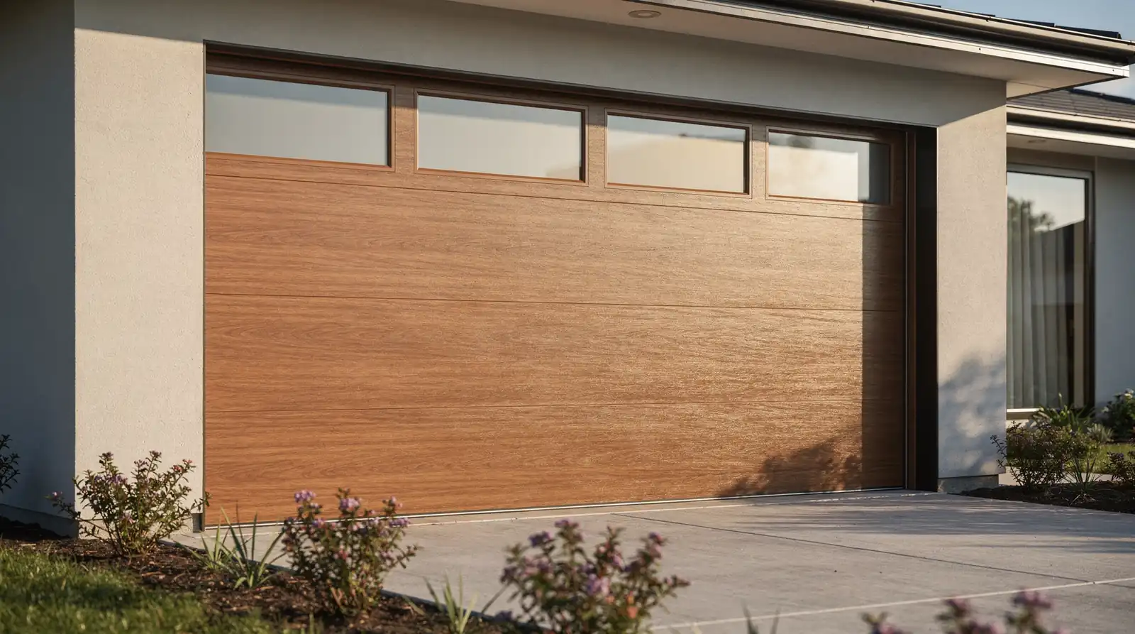 Precision installs CHI and Amarr garage doors for Chicago homeowners, brands known for panel construction